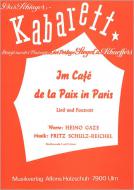 Im Café de la Paix in Paris 