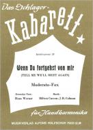 Wenn du fortgehst mir 