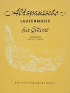 Alte europäische Lautenmusik für Gitarre Heft 5 