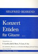 Konzert-Etüden für Gitarre 1 