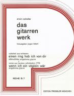 Einen Ring hab ich von dir; Wenn ich ein Vöglein wär 