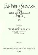 Wandsbeker Tänze op. 49 