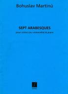 Sept Arabesques pour Violon Ou Violoncelle et Piano 