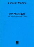 Sept Arabesques pour Violon Ou Violoncelle et Piano 