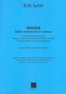 Parade Piano 4 Mains Reduction Nouvelle Edition 