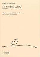 In Nomine Lucis pour Orgue 