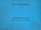 Concerto Nr.3 Hautbois et Orchestre 