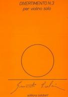 Divertimento Nr. 3 Violon Seul 