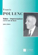 Valse-Improvisation Sur Le Nom De Bach pour Piano 