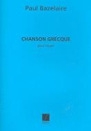Chanson Grecque Harpe 