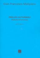Preludi Autumnali Piano 