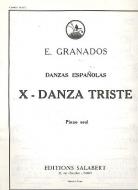 Danza Triste Nr.10 Danses Espagnoles Piano 