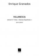 Villanesca Nr.4 Des Danses Espagnoles Piano 
