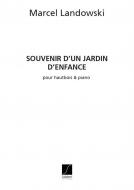 Souvenir D'un Jardin D'enfance Hautbois/Piano 