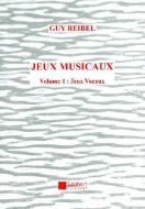 Jeux Vocaux Vol.1 Des Jeux Musicaux Voix Enseignem 