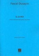 Il-Li-Ko, Piece Romantique pour Soprano Solo 