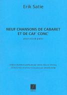 Neuf Chansons de Cabaret et de Caf' Conc' 