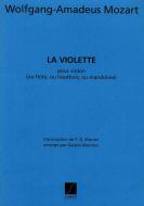 La Violette Flute Ou Hautbois Ou Violon 