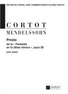 Presto De Fantaisie in F Sharp Minor Op.28 