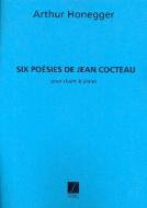 6 Poesies de Jean Cocteau 
