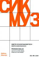 Passacaglia op. 29 