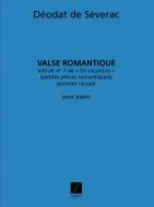 Valse Romantique 'en Vacances' Piano 