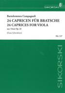 24 Capricen op. 22 