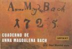 Notenbüchlein für Anna Magdalena Bach 
