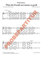 Wäre die Freude nur immer so groß 