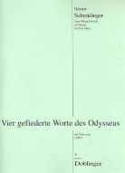 Vier gefiederte Worte des Odysseus für Oboe solo 