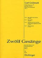 Zwölf Gesänge op.18 Heft 2 