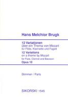 12 Variationen über ein Thema von Mozart op. 10 Standard