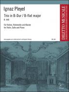 Trio in B-Dur für Violine, Violoncello und Klavier 