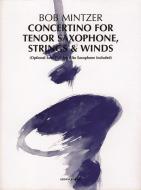 Concertino For Tenor Or Alto Saxophone, Strings And Winds 