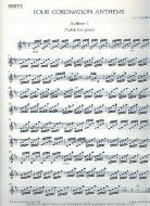 Four Coronation Anthems 