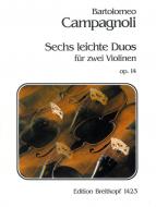 6 leichte Duos op. 14 