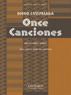 Once Canciones para Voz Media y Guitarra 