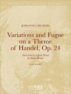 Variations And Fugue On A Theme Of Handel, Op. 24 