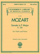 Sonata In F for Violin and Piano K.376 