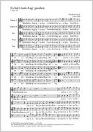 Es hat's kein Aug gesehen 