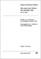 Wer unter dem Schirm des Höchsten sitzt 