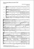 Singet dem Herrn ein neues Lied 