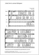 Lobet Gott in seinem Heiligtum 