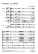 Himmel und Erde vergehen 