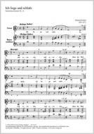 Ich liege und schlafe SWV310 