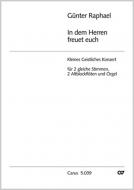 In dem Herren freuet euch 