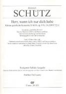 Herr, wenn ich nur dich habe SWV321 