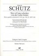 Wer will uns scheiden von der Liebe SWV330 Standard