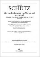 Viel werden kommen von Morgen und von Abend SWV375 Standard