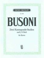 2 Kontrapunkt-Studien nach J. S. Bach 